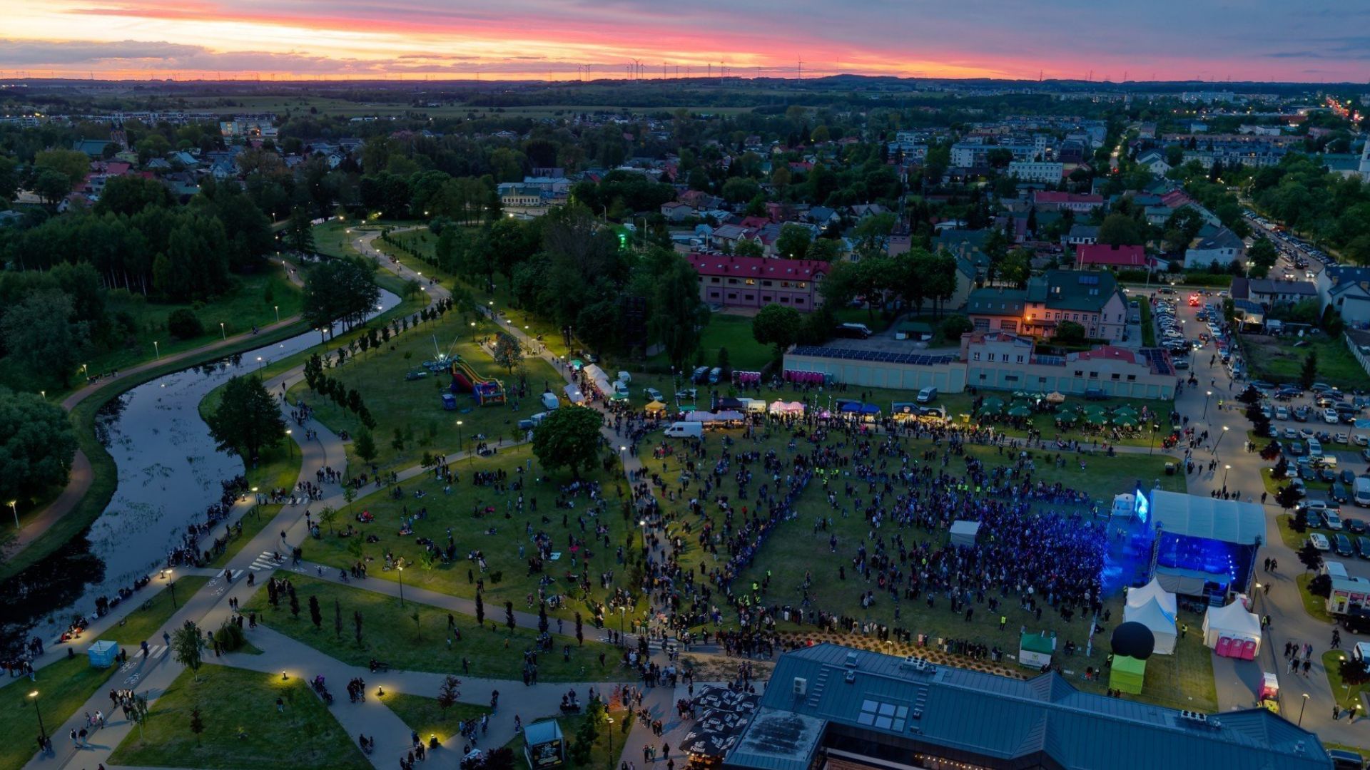 Suwalskie Juwenalia 2025 - galeria zdjęć z lotu ptaka