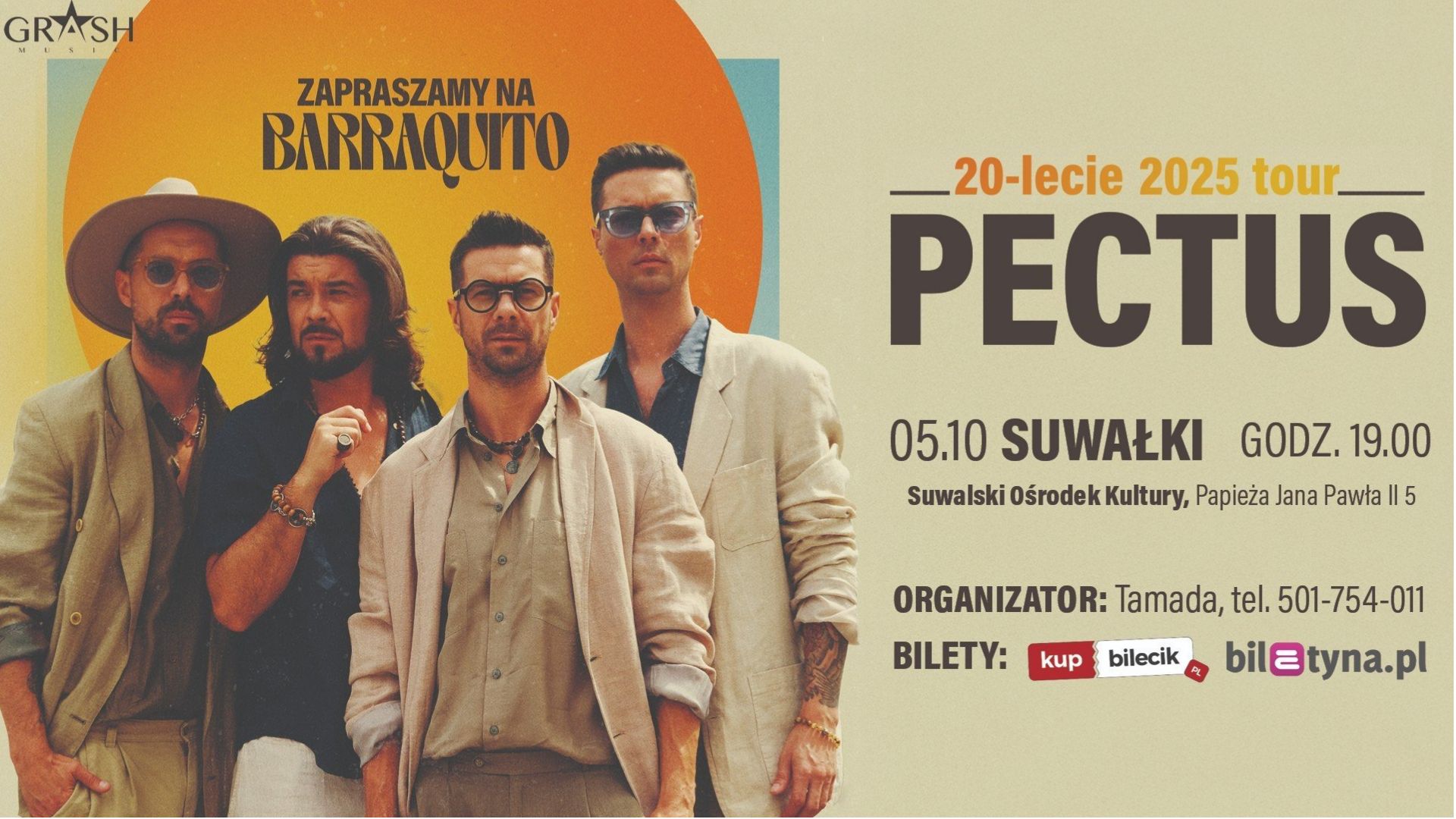 Pectus - koncert Suwałki 2025