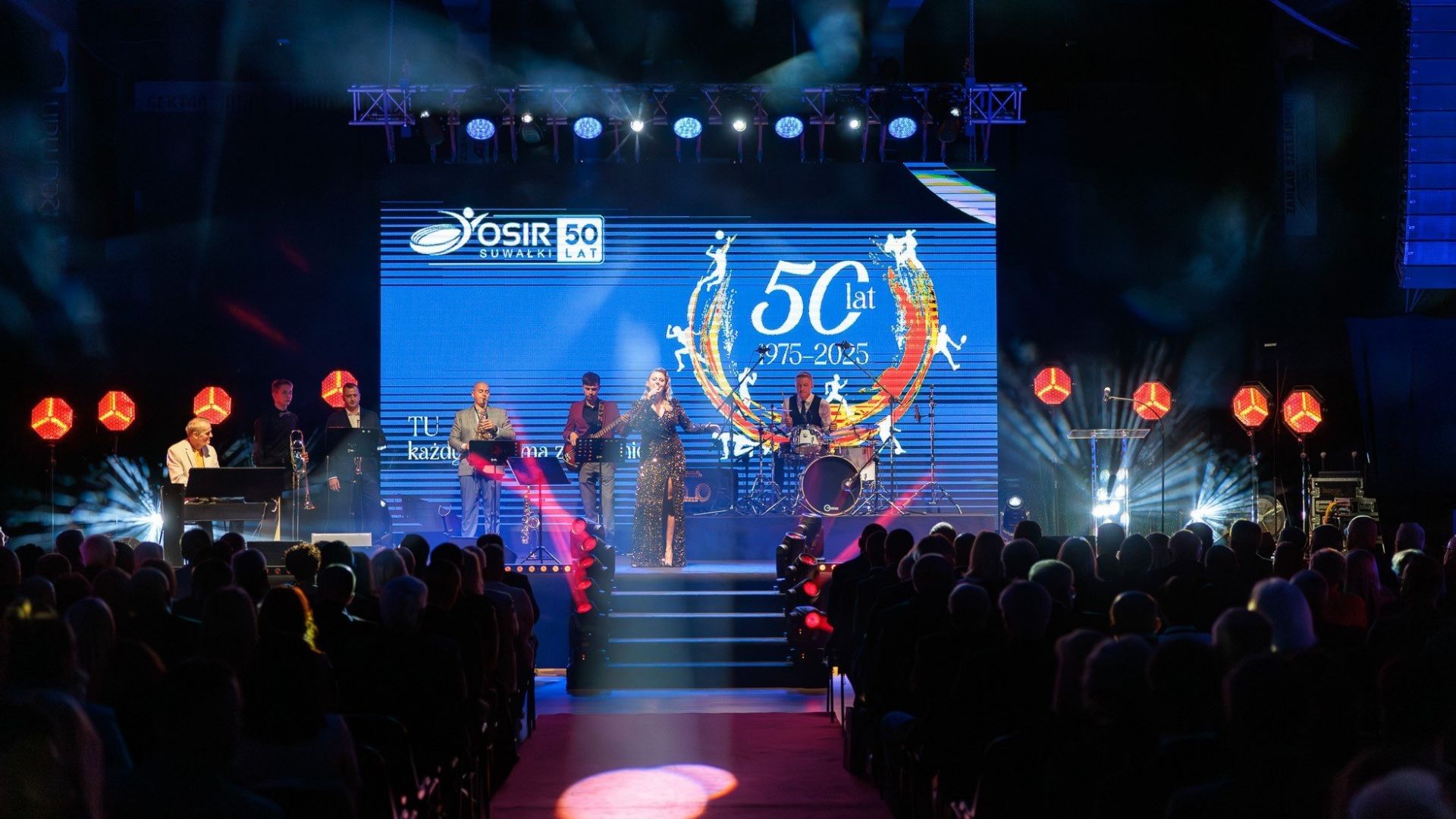 Jubileusz 50-lecia OSiR w Suwałkach uświetniła uroczysta gala w „Suwałki Arena”