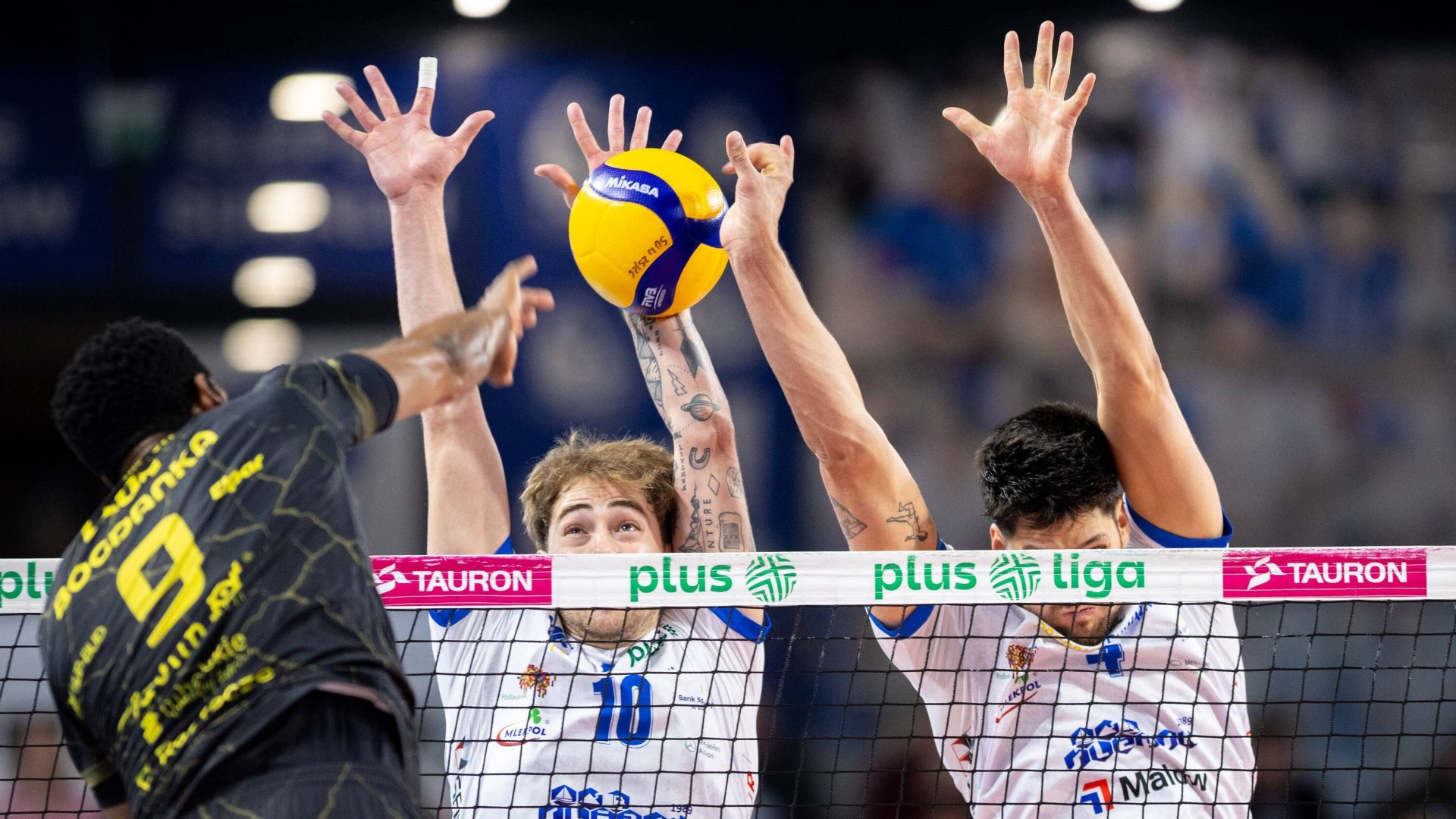 Ślepsk Malow Suwałki przegrywa w Suwałki Arenie z mistrzami Polski