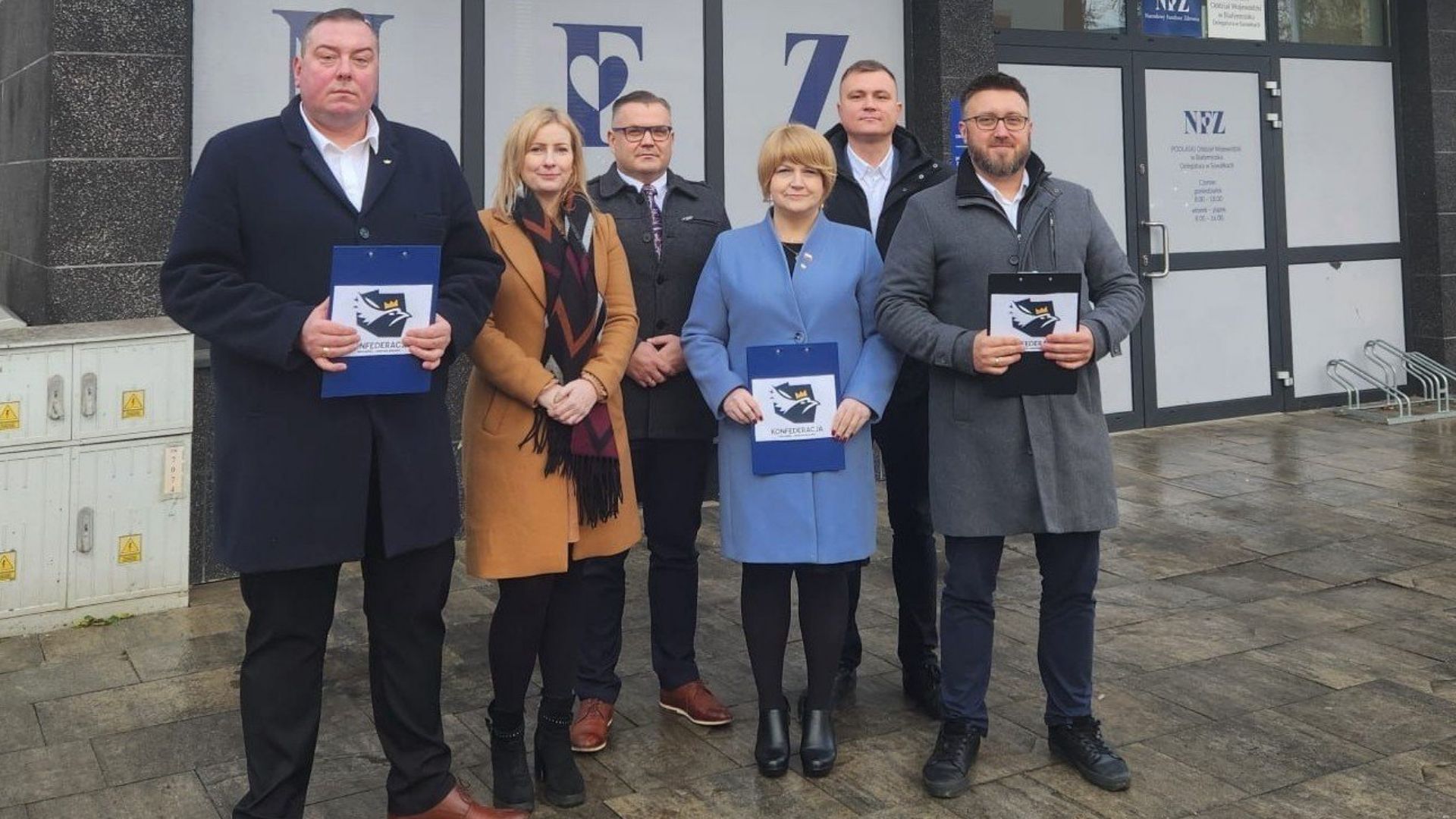 Konferencja Konfederacji pod Delegaturą NFZ w Suwałkach „NFZ zbankrutował!”