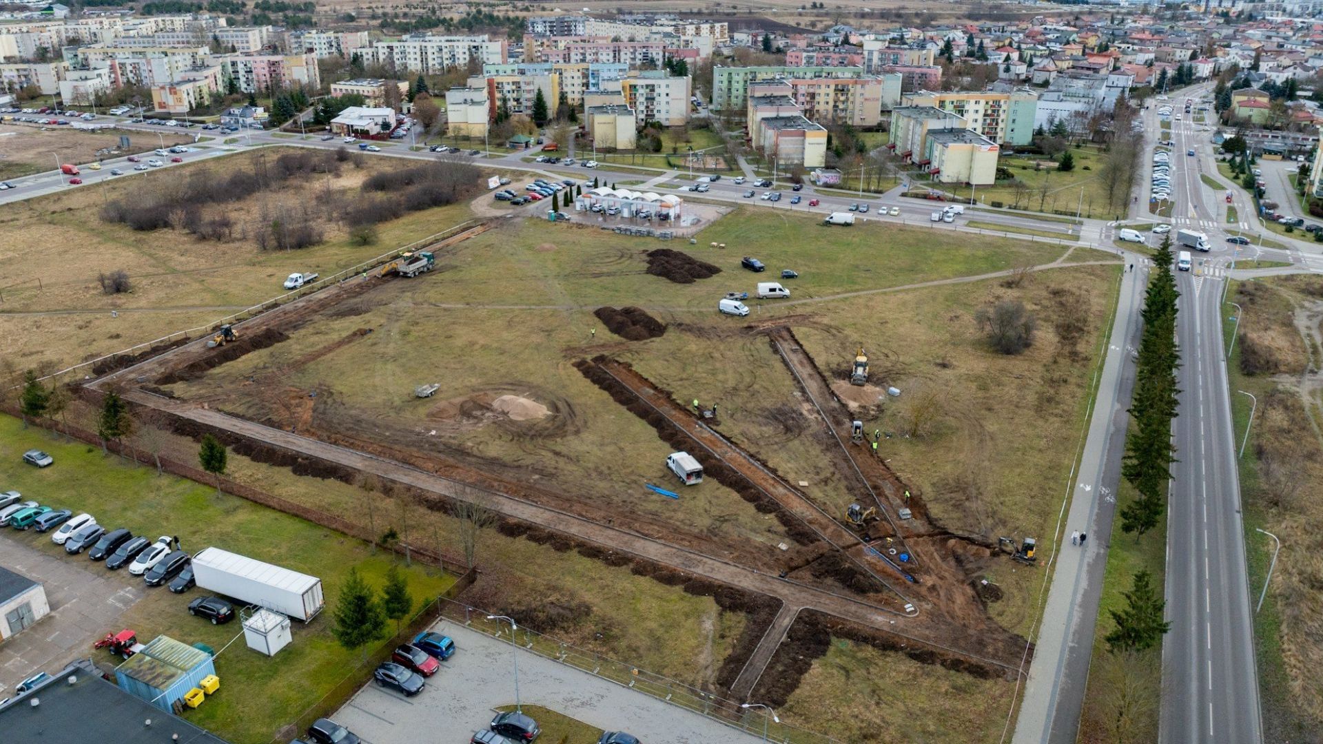 Nowy zielony punkt na mapie Suwałk. Park Miejski powstaje na Świerkowej