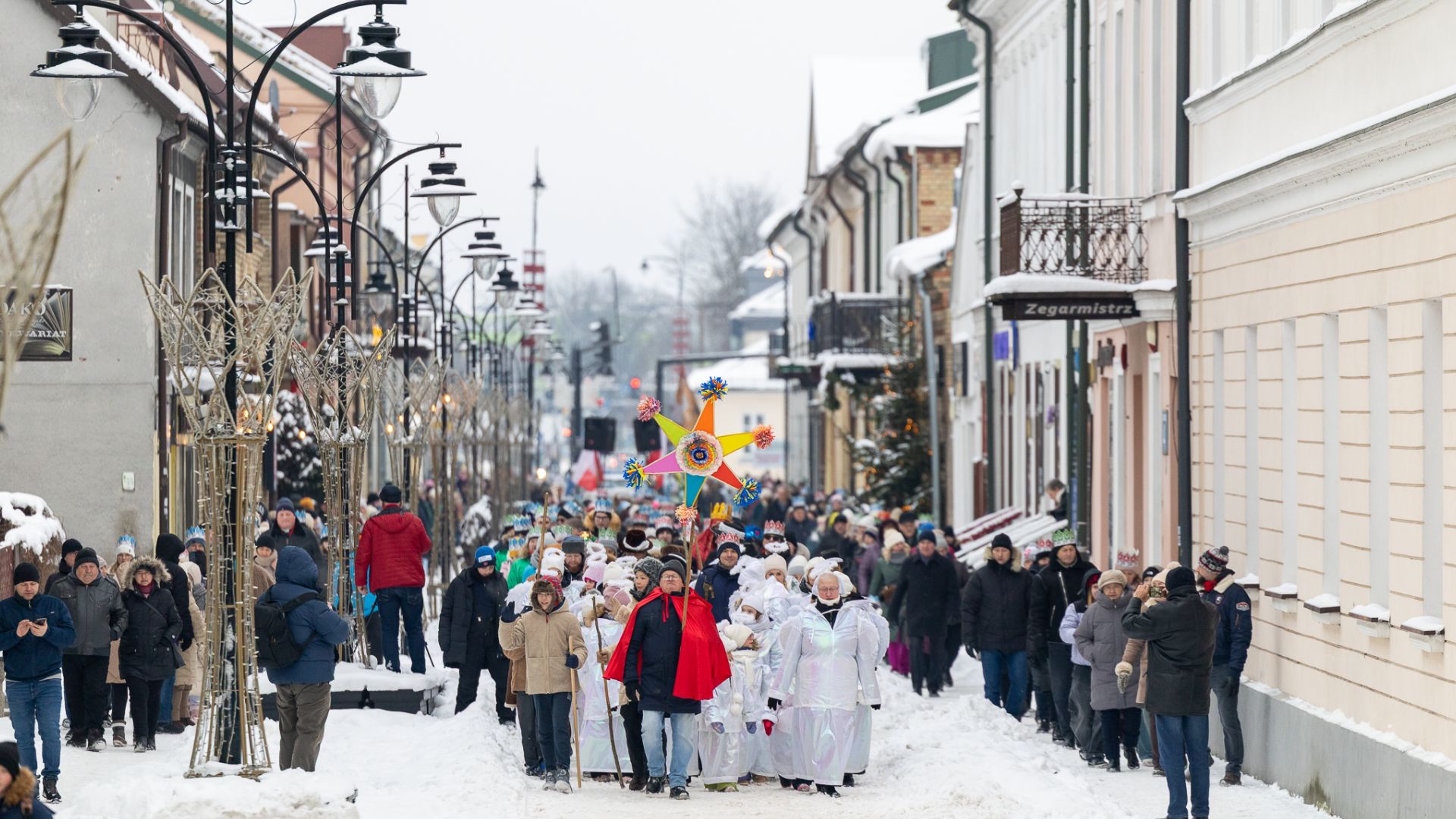 Orszak Trzech Króli przeszedł ulicami Suwałk