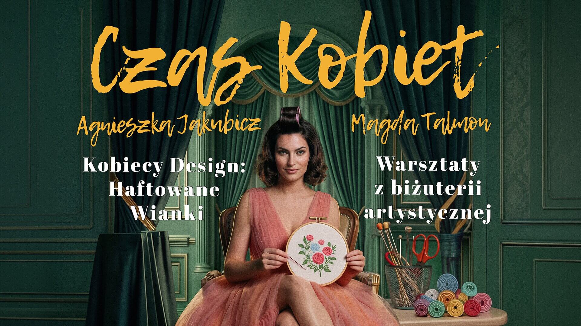 Warsztaty haftu i biżuterii w Suwalskim Ośrodku Kultury