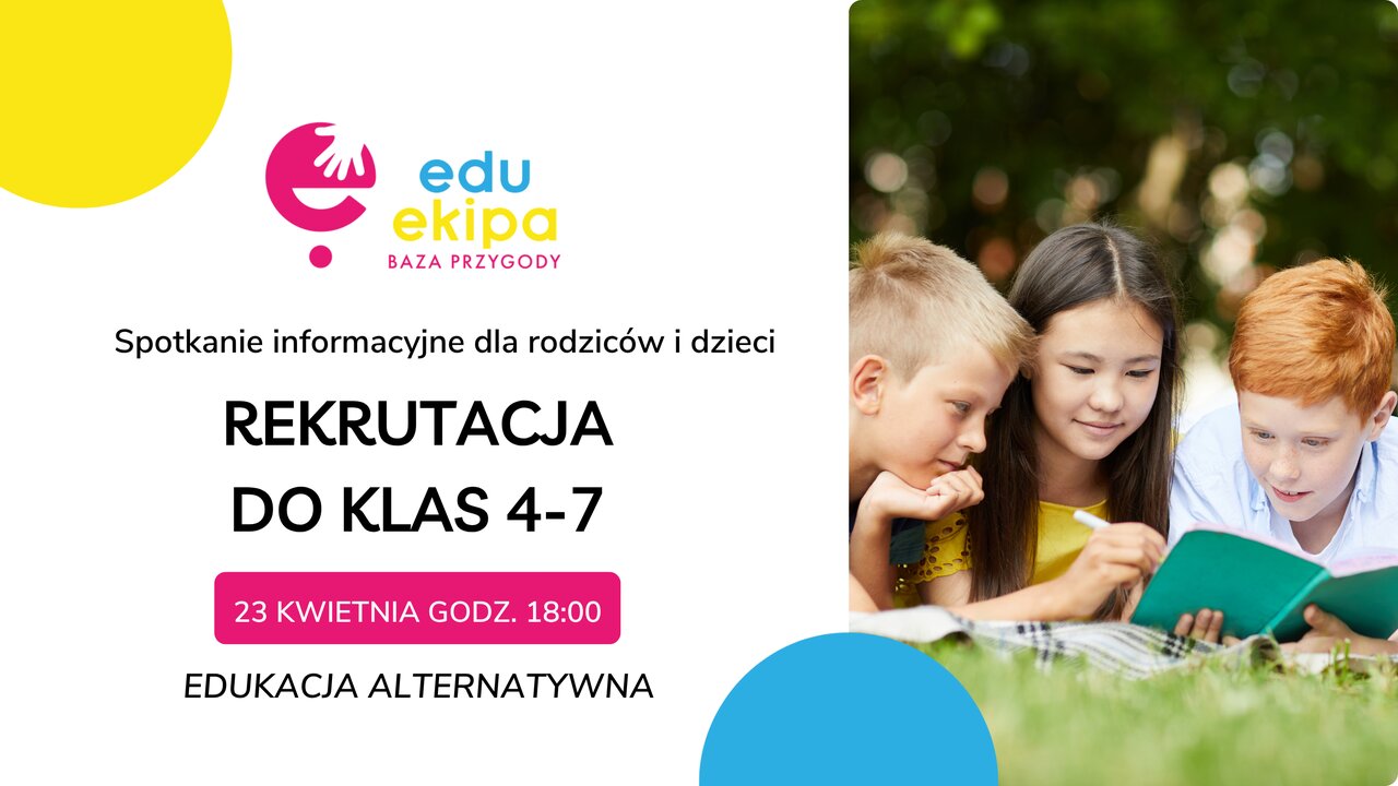 Rekrutacja do EduEkipy w Suwałkach: spotkanie informacyjno-rekrutacyjne Rekrutacja do EduEkipy w Suwałkach: spotkanie informacyjno-rekrutacyjne